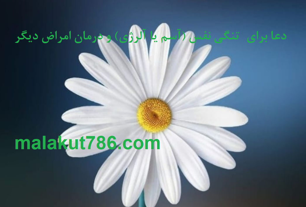 دعا-برای-تنگی-نفس-آسم-یا-آلرژی-و-درمان-امراض-دیگر- ادعيه و اذكار دسته‌بندی نشده دعا شفای بیماری متفرقه 